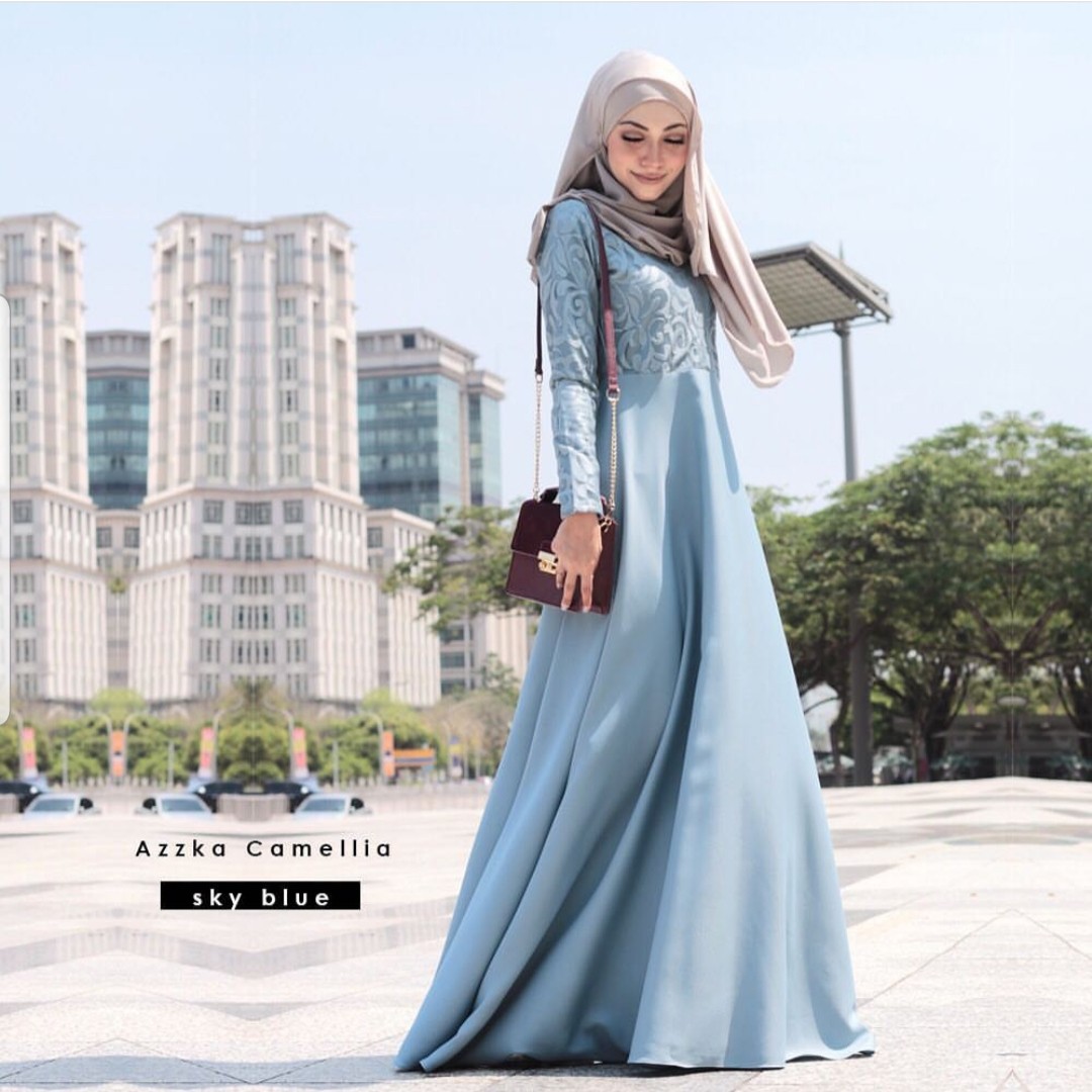 Princess Cut Jubah Dress