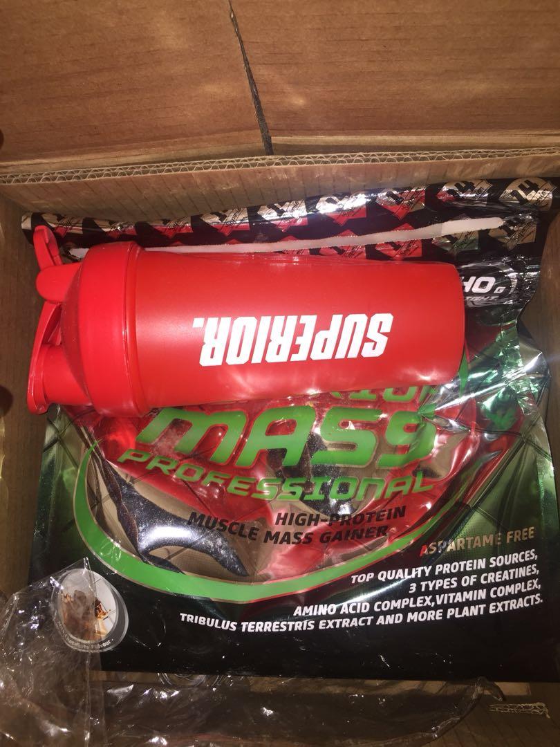 Protein Mass Gainer Superior Mass Professional High Protein Sports Other On Carousell