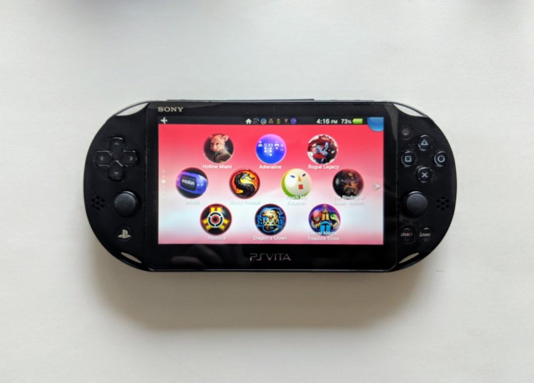PS Vita 2K Black Modded + games, Video Gaming, Video Game Consoles