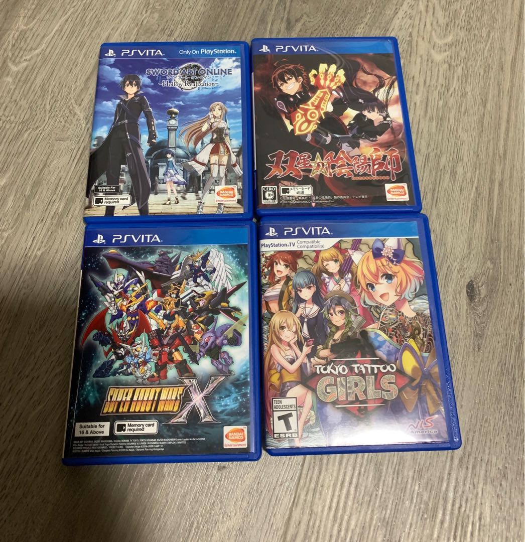 ps vita girl games