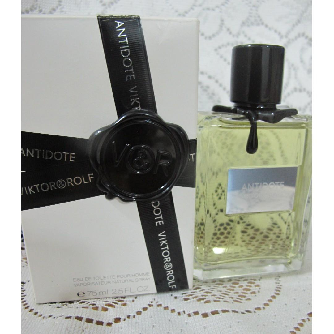 Rare Viktor Rolf Antidote 75ml Edt Vintage Men Perfume Discontinued Beauty Personal Care Fragrance Deodorants On Carousell