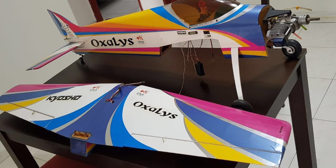 Remote controlled Kyosho Oxalys Plane second hand Sports