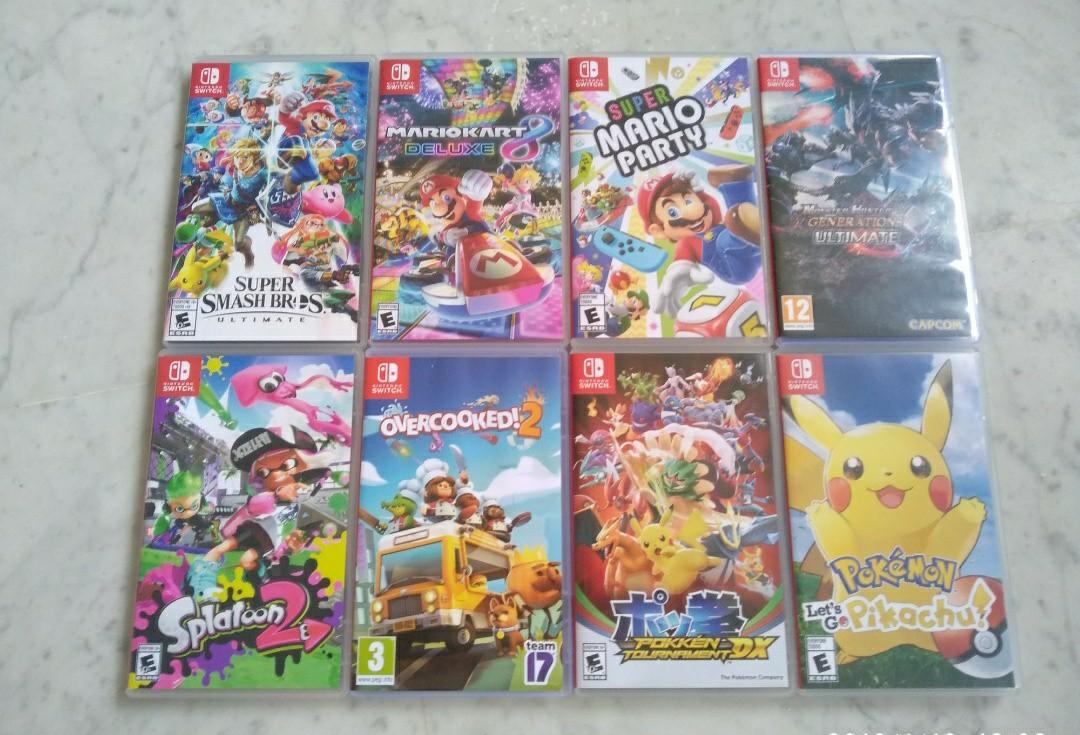 nintendo switch games for rent