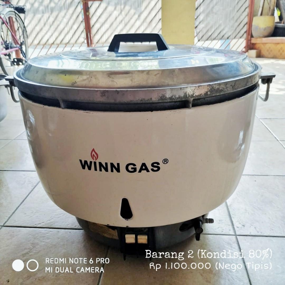 Rice Cooker Bekas Kondisi 90 WINN GAS 10 Liter Original, Kitchen