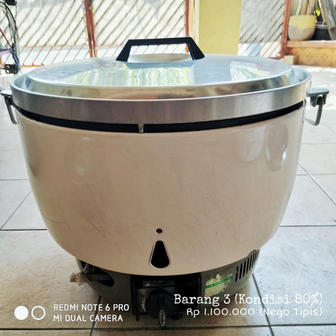 Rice Cooker Bekas Kondisi 90 WINN GAS 10 Liter Original, Kitchen