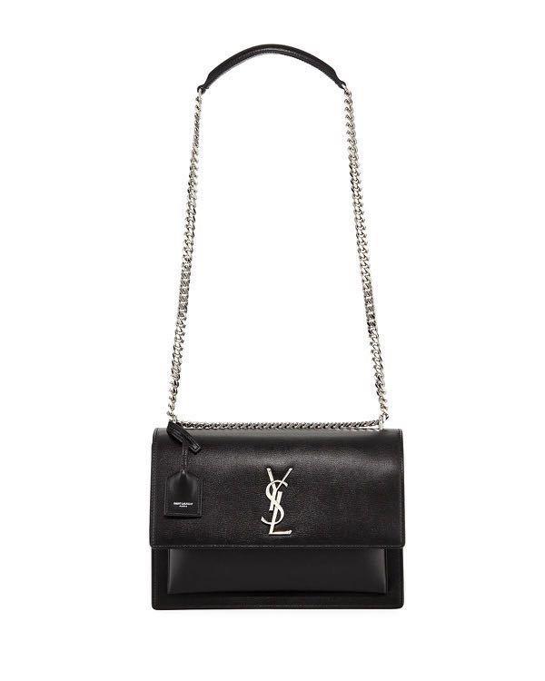 Saint Laurent Sunset Medium Monogram Shoulder Bag Women s Fashion
