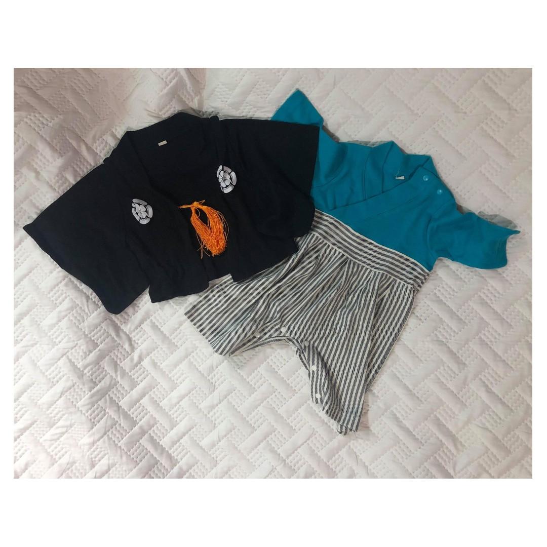 Samurai set for baby boy (Category: Babies & Kids Fashion) located in Paranaque City. Submitted by mtan8 (Listing ID 228986471, Image 1). Description: 500 pesos Good for 4-7mos Used but not abused. Worn once only Can be received via meet up or delivery If location is convenient with mine, free delivery is possible .