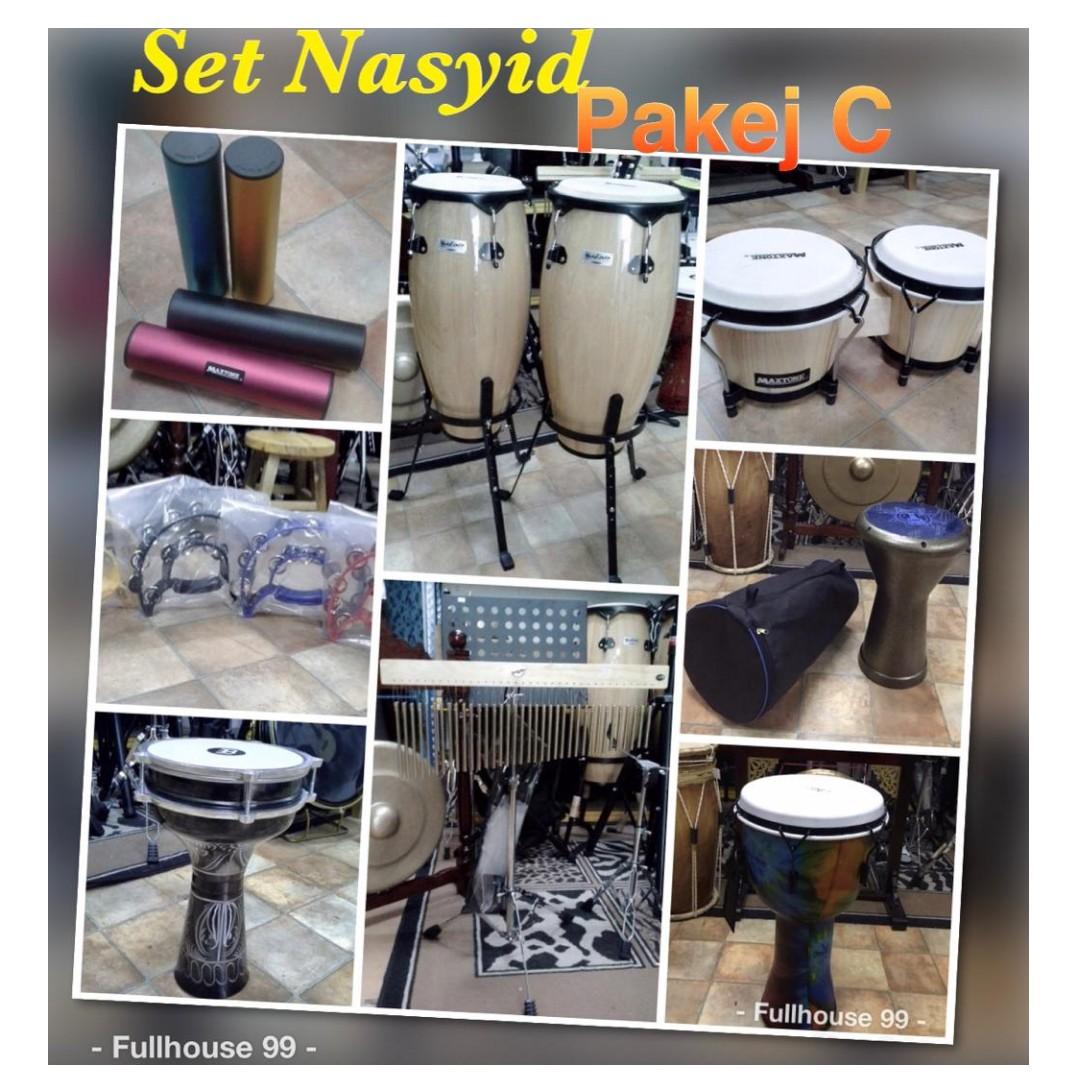 Set Nasyid Pakej C Music Media Music Instruments On Carousell