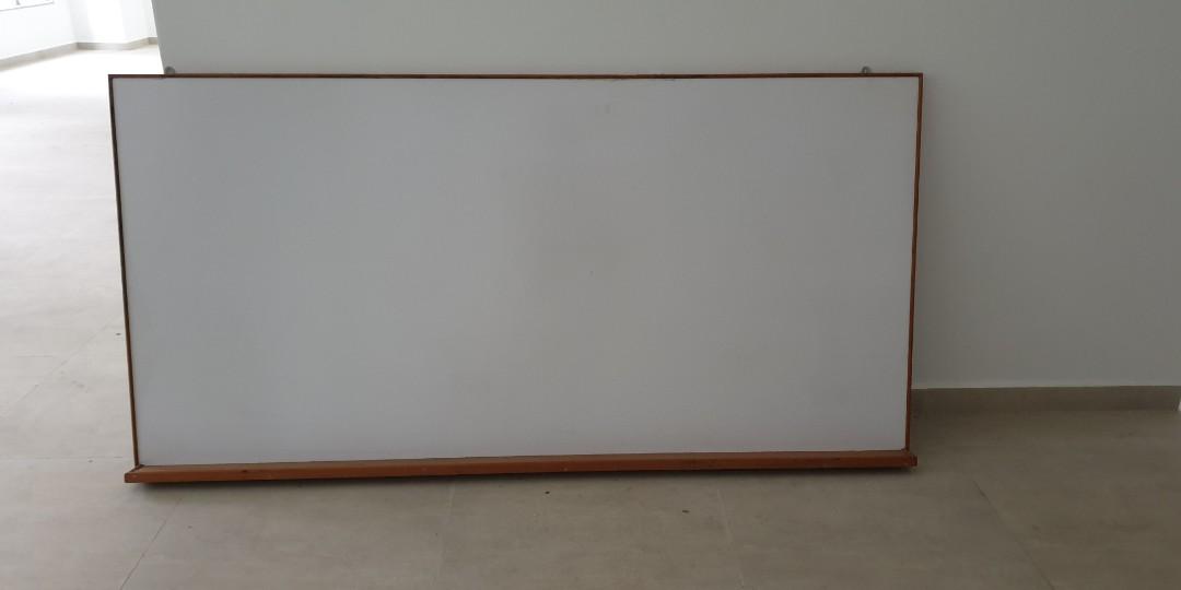 Solid white board 88 x 182cm, Hobbies & Toys, Stationery & Craft, Craft