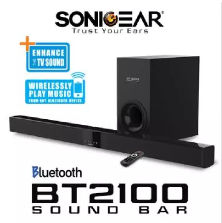 sonicgear bt2100 connect to tv