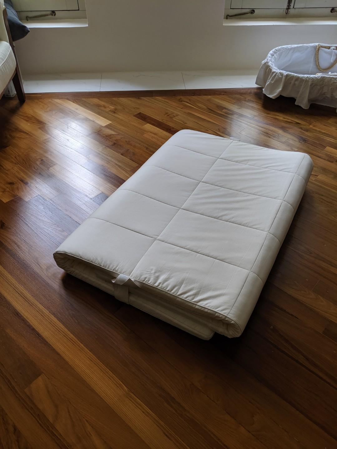 Thin foldable Muji futon, Furniture & Home Living, Furniture, Bed