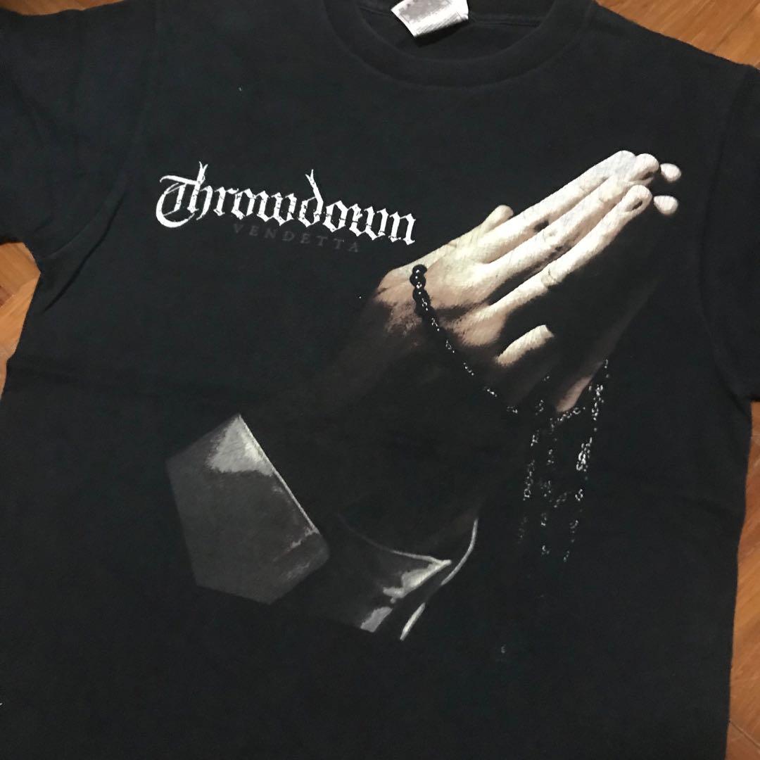 Throwdown band shirt, Men's Fashion 