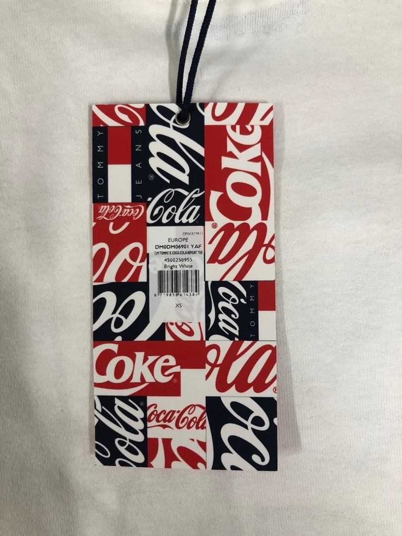 tommy x coca cola repeat tee