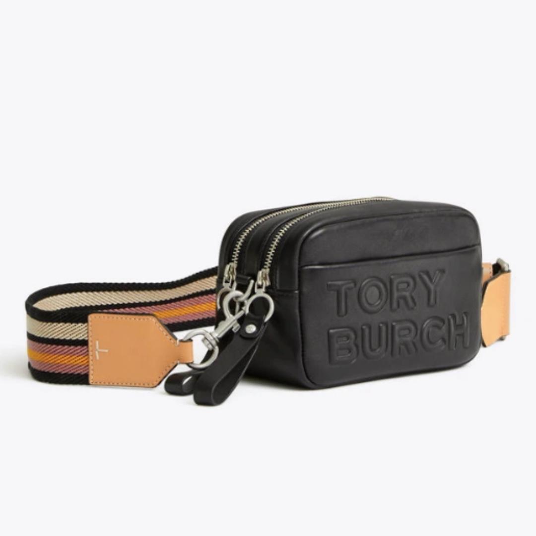 tory burch perry double zip mini bag