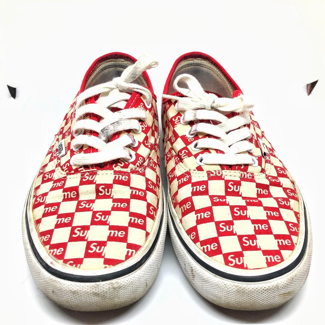 Sepatu vans x supreme discount