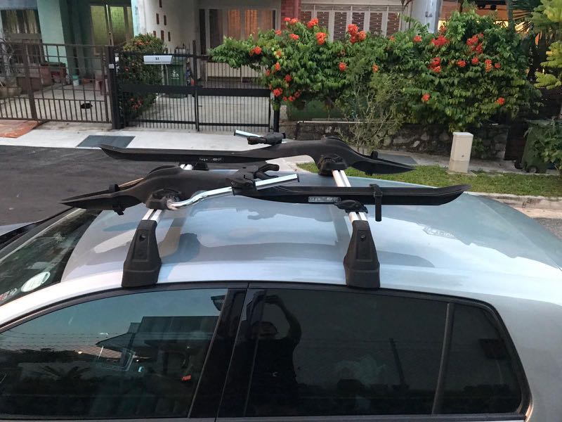 vw golf bike roof rack