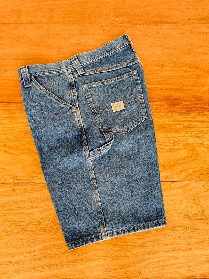 wrangler cargo blue jeans