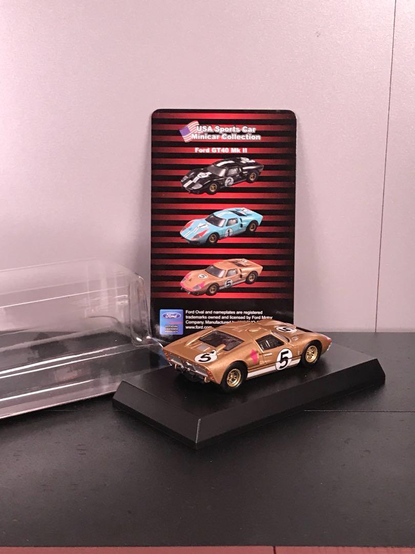 1/64 Kyosho Ford GT40 MkII, 興趣及遊戲, 玩具& 遊戲類- Carousell