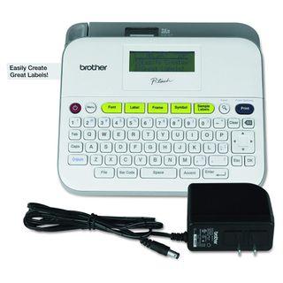 Brother P-touch PT-D400AD Versatile Label Maker AC Adapter QWERTY Keyboard Multiple Line