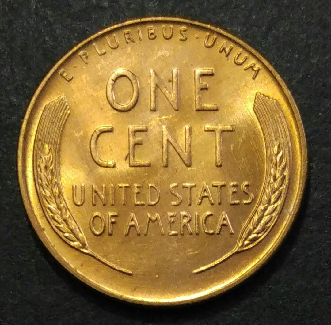 1956-D 美國林肯一美仙硬幣一枚, 興趣及遊戲, 玩具& 遊戲類- Carousell