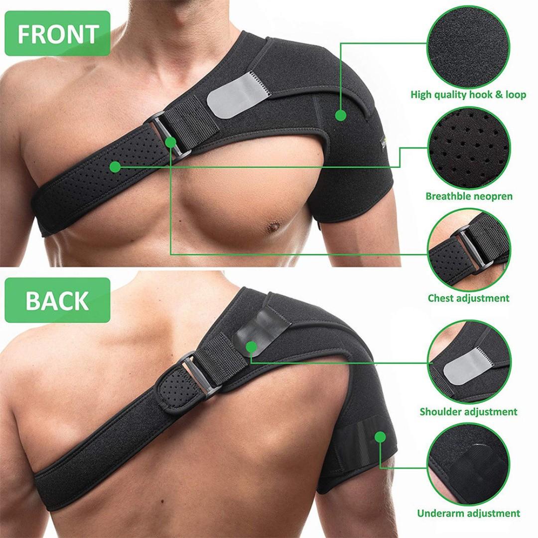 Adjustable Shoulder Support Brace Strap Joint Sport Gym