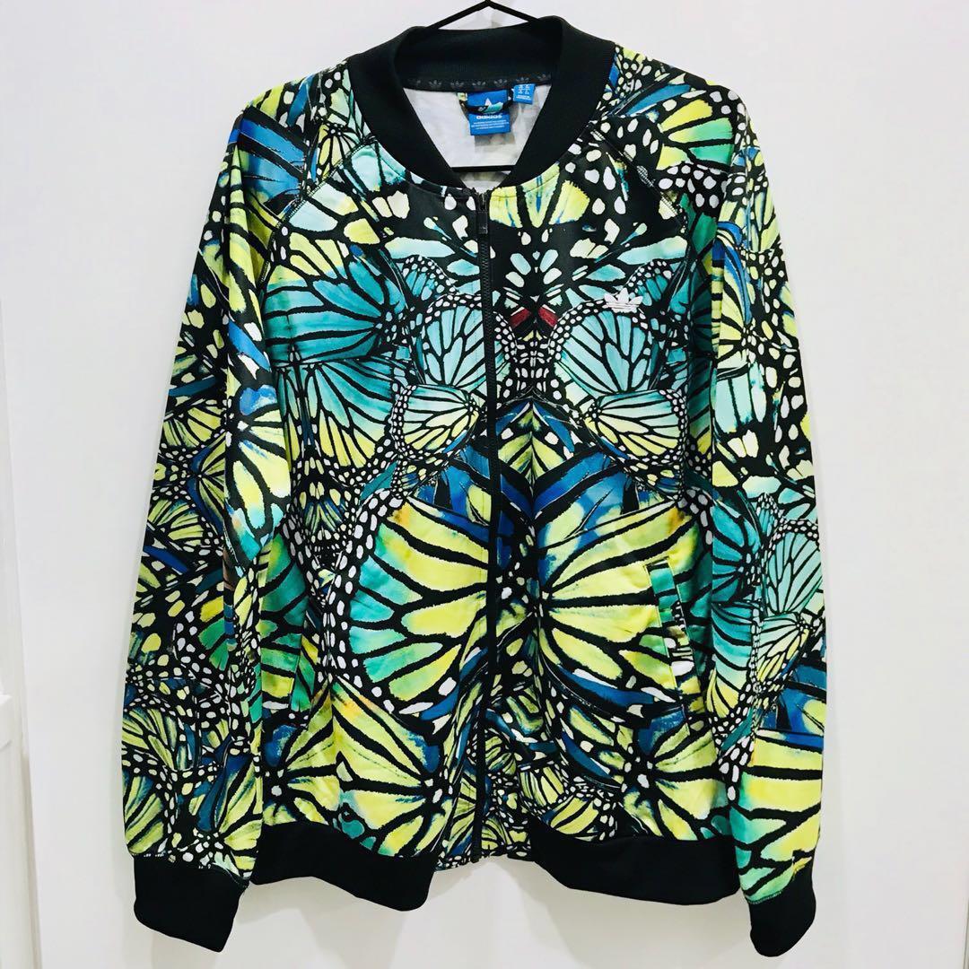butterfly adidas jacket