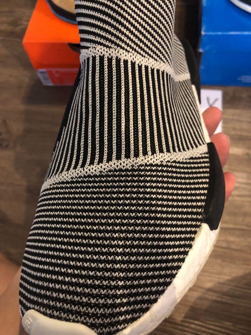Nmd city sock glow in the dark discount