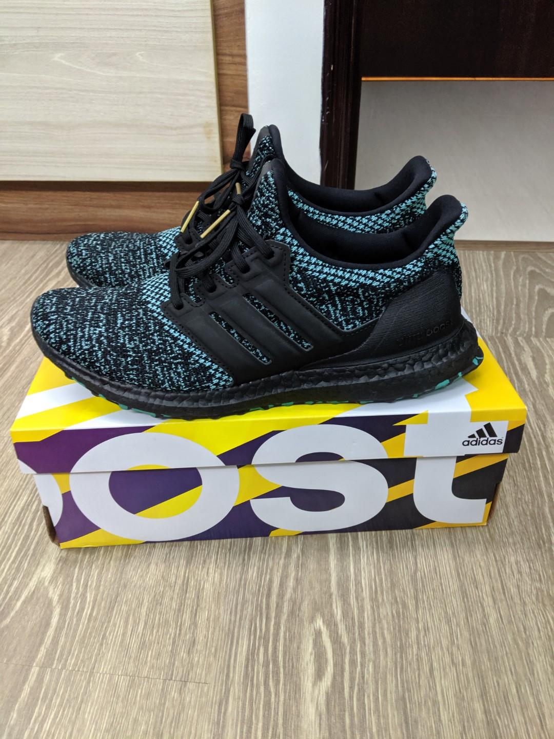 Ultra boost 2025 black true green