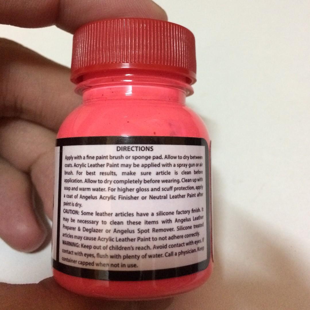 university red angelus paint