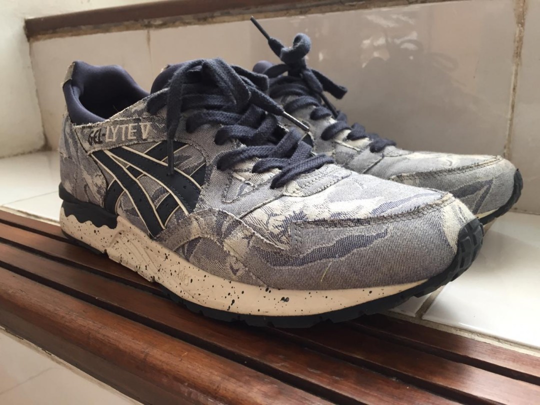 Asics gel lyte v floral denim hot sale