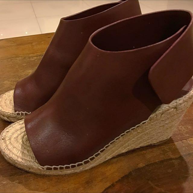 AUTHENTIC Celine Wedge Espadrilles Size 37 Women s Fashion
