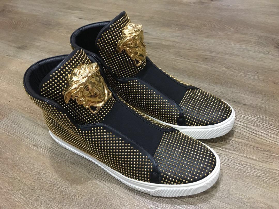 Versace Palazzo Sneakers Shoes 100 Authentic