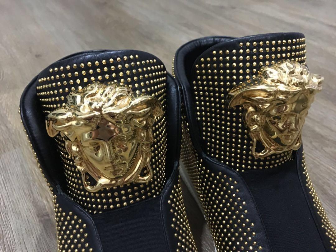 Versace Palazzo Sneakers Shoes 100 Authentic Luxury Sneakers Footwear on Carousell