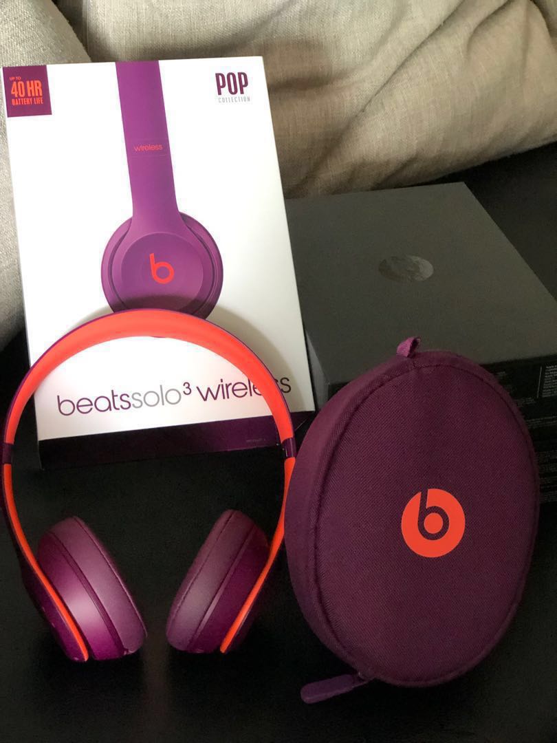 beats solo wireless 3 pop collection