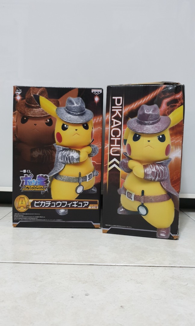 Bn Detective Pikachu Pink With Yellow Toys Games Bricks Figurines On Carousell There are no messages on pikachuk's profile yet. carousell