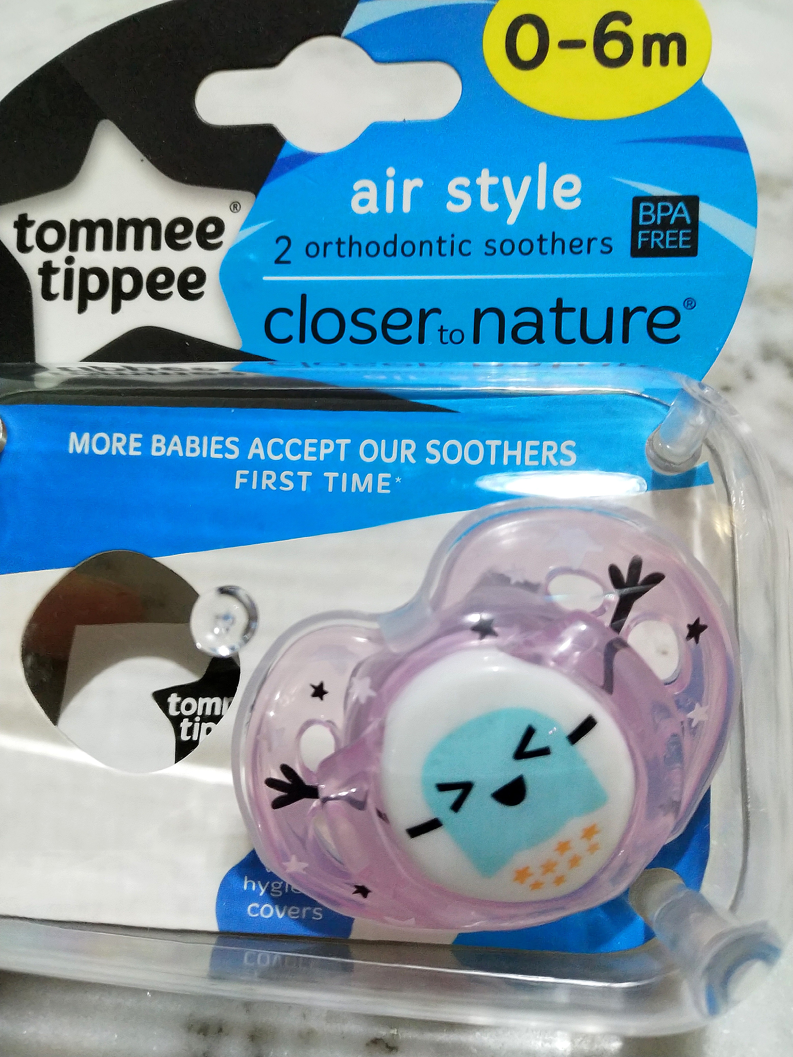 tommee tippee orthodontic pacifier