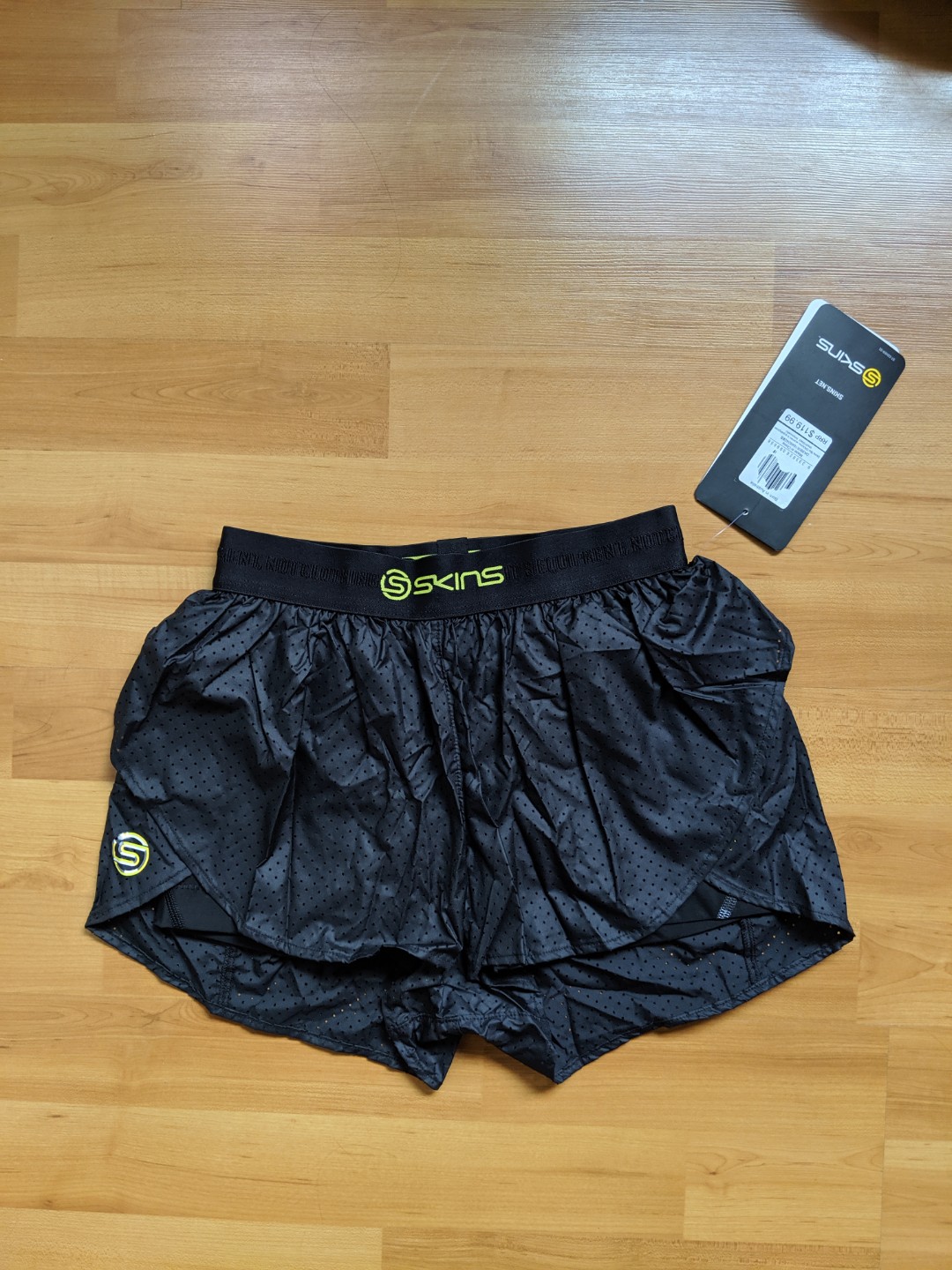 skins compression half tights