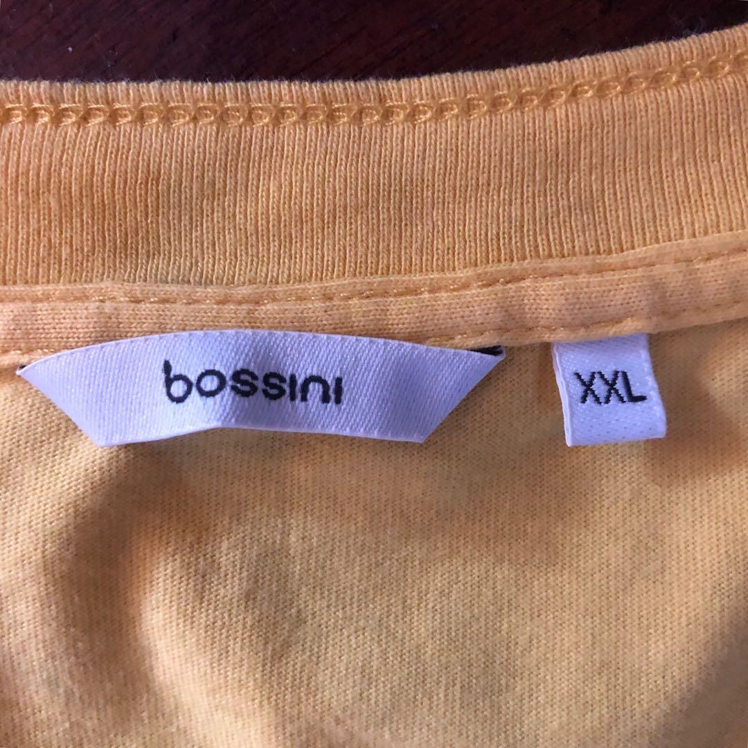 Bossini T-shirt (Category: Shirts) located in Las Pinas. Submitted by dsppp (Listing ID 229222906, Image 3). Description: Authentic NEVER BEEN USED just no tag.