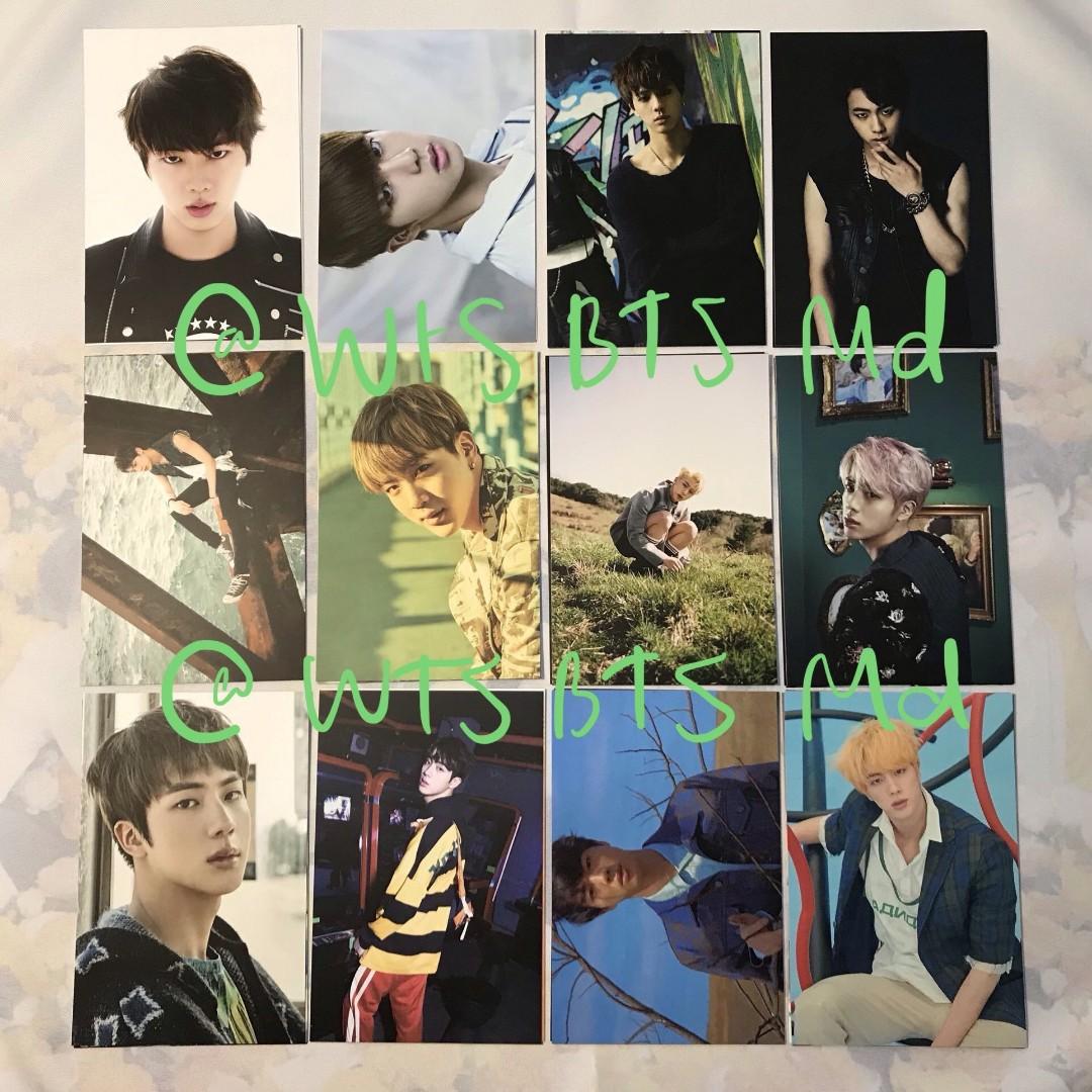BTS Jin Armypedia Postcard Set, Hobbies & Toys, Memorabilia 