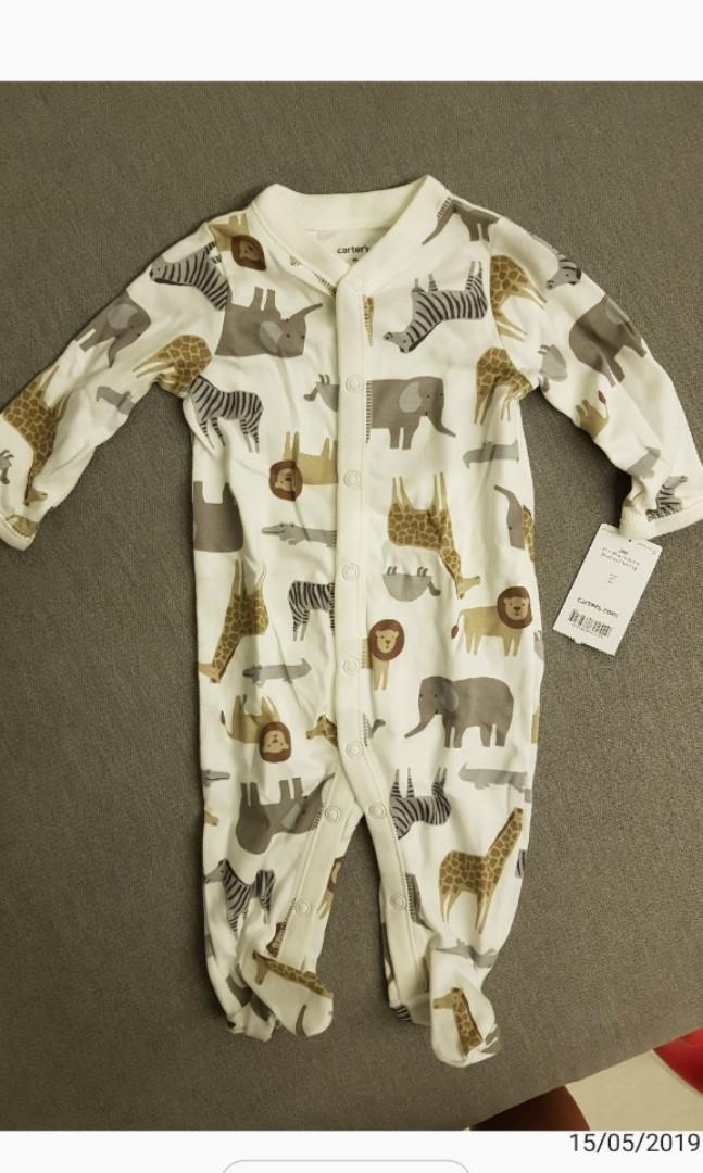 baby button up pyjamas