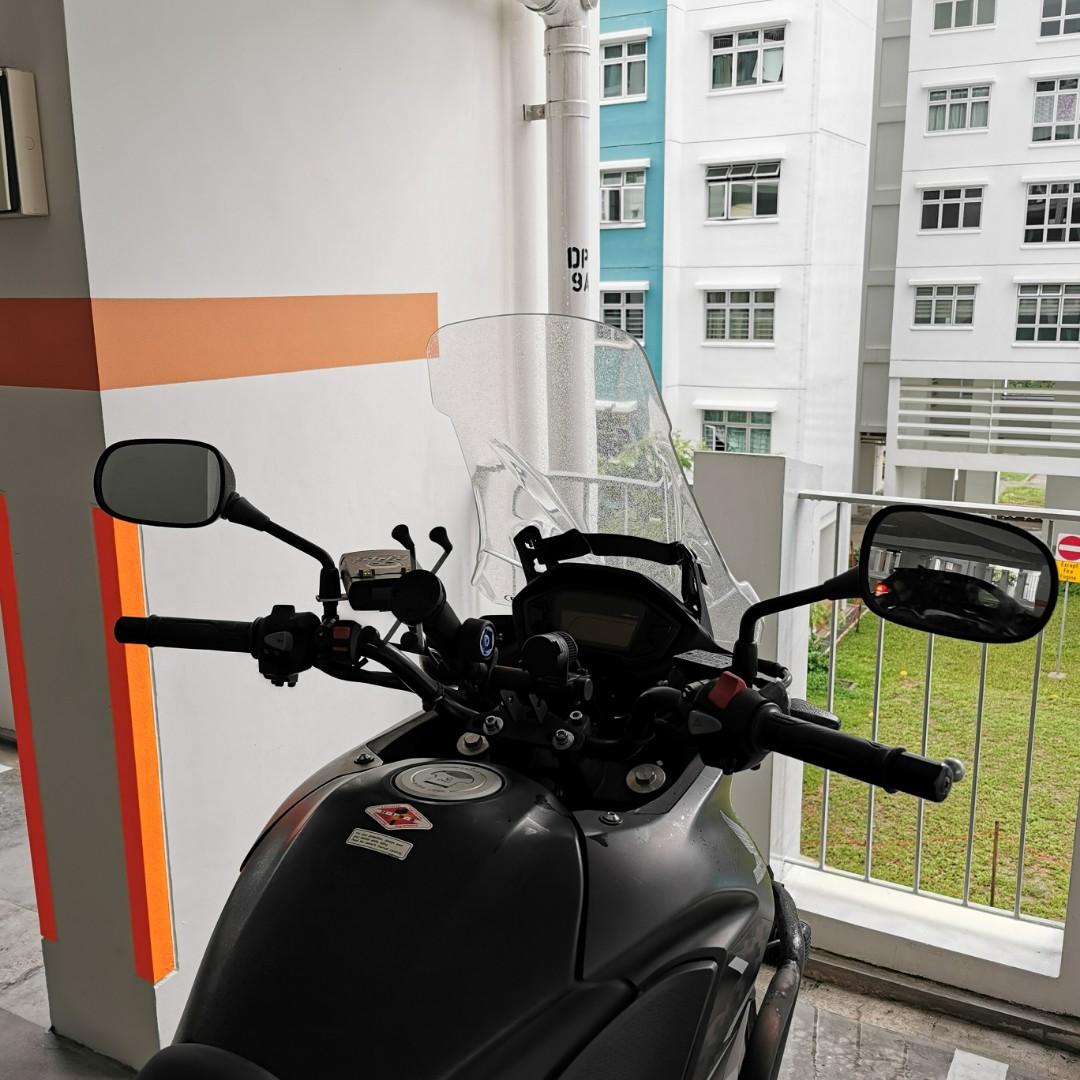 CB400X/Fighthawk/Tourism Honda Handlebar Replacement, Motorcycles