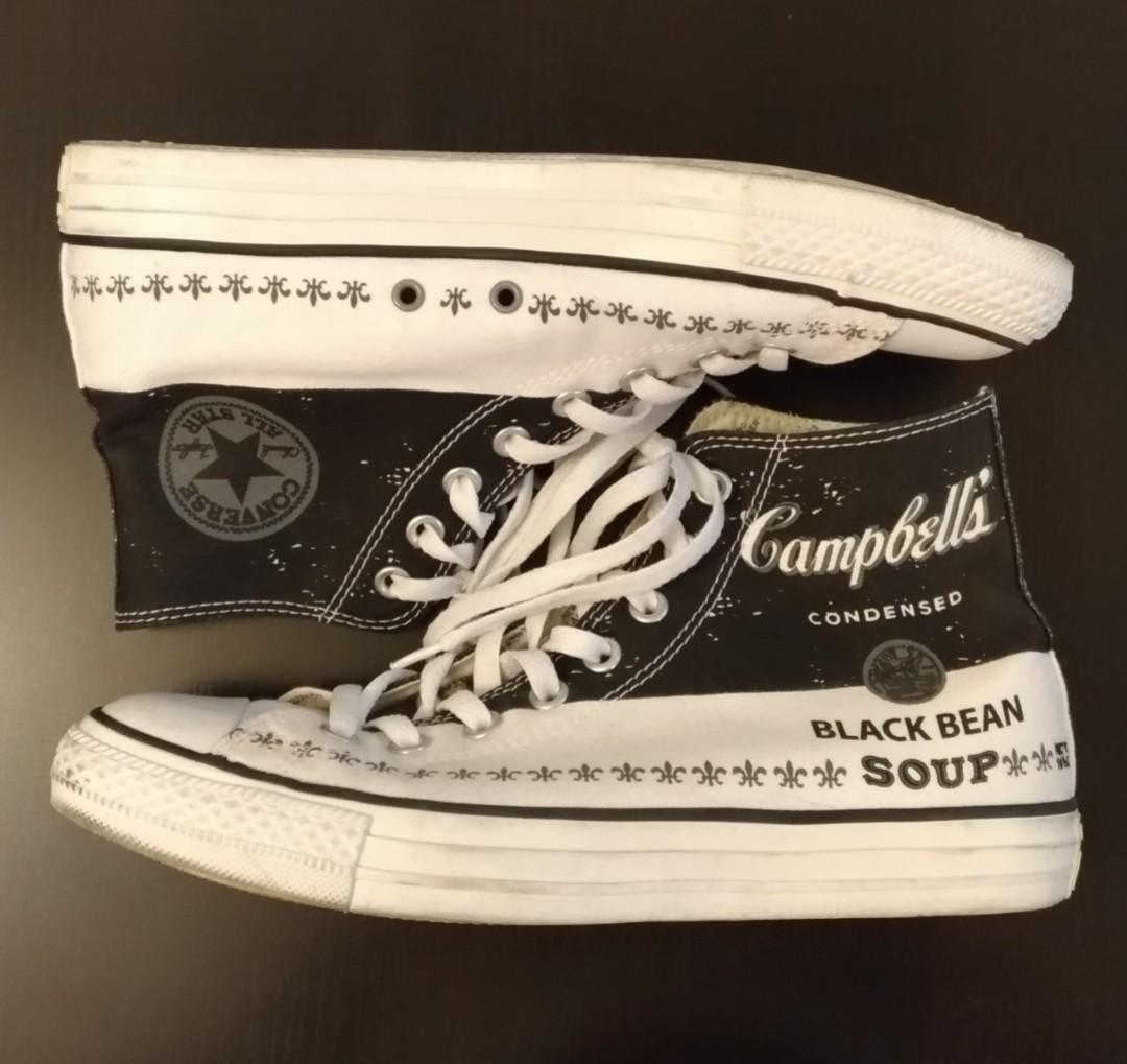 Converse Andy Warhol Campbell's Black 
