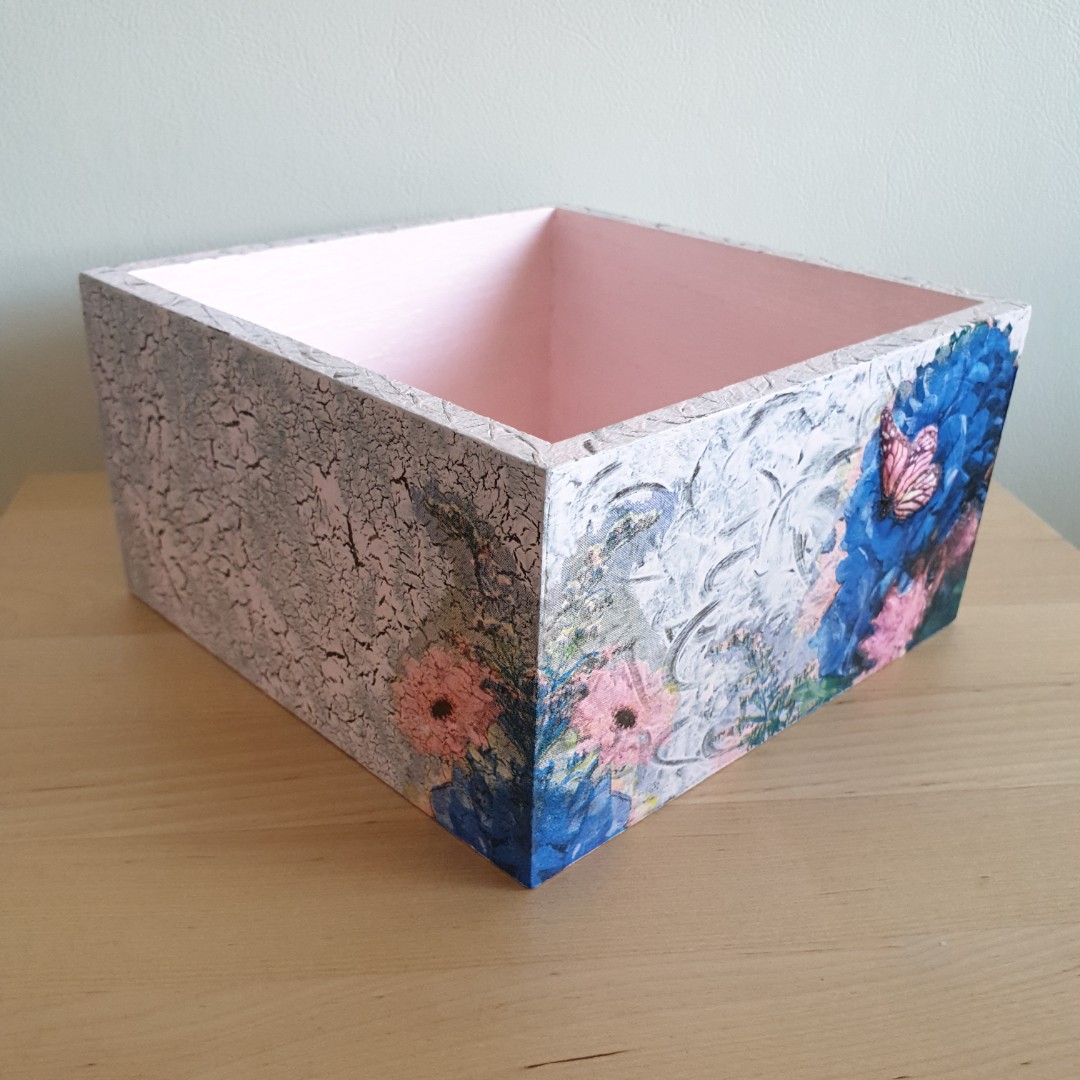 Decoupage Wooden Box, Design \u0026 Craft, Handmade Craft on
