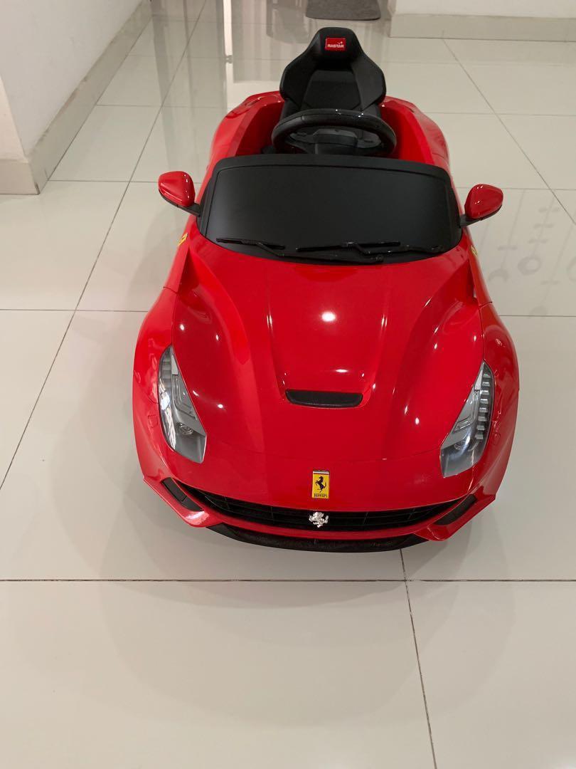 Ferrari electric toy car 2025
