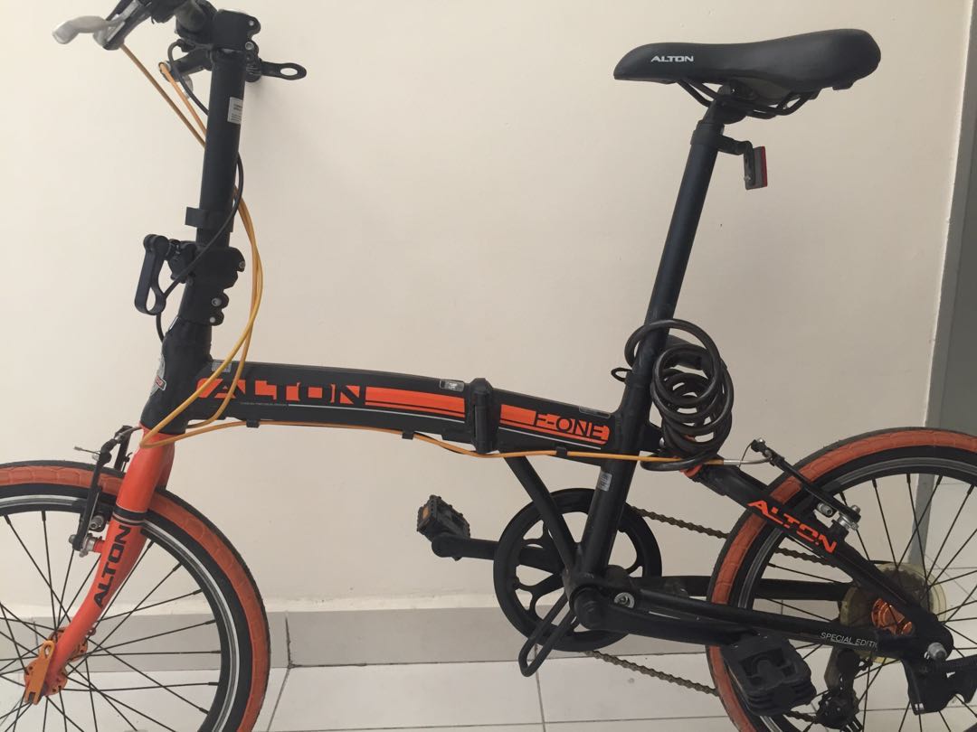Alton deals folding bike