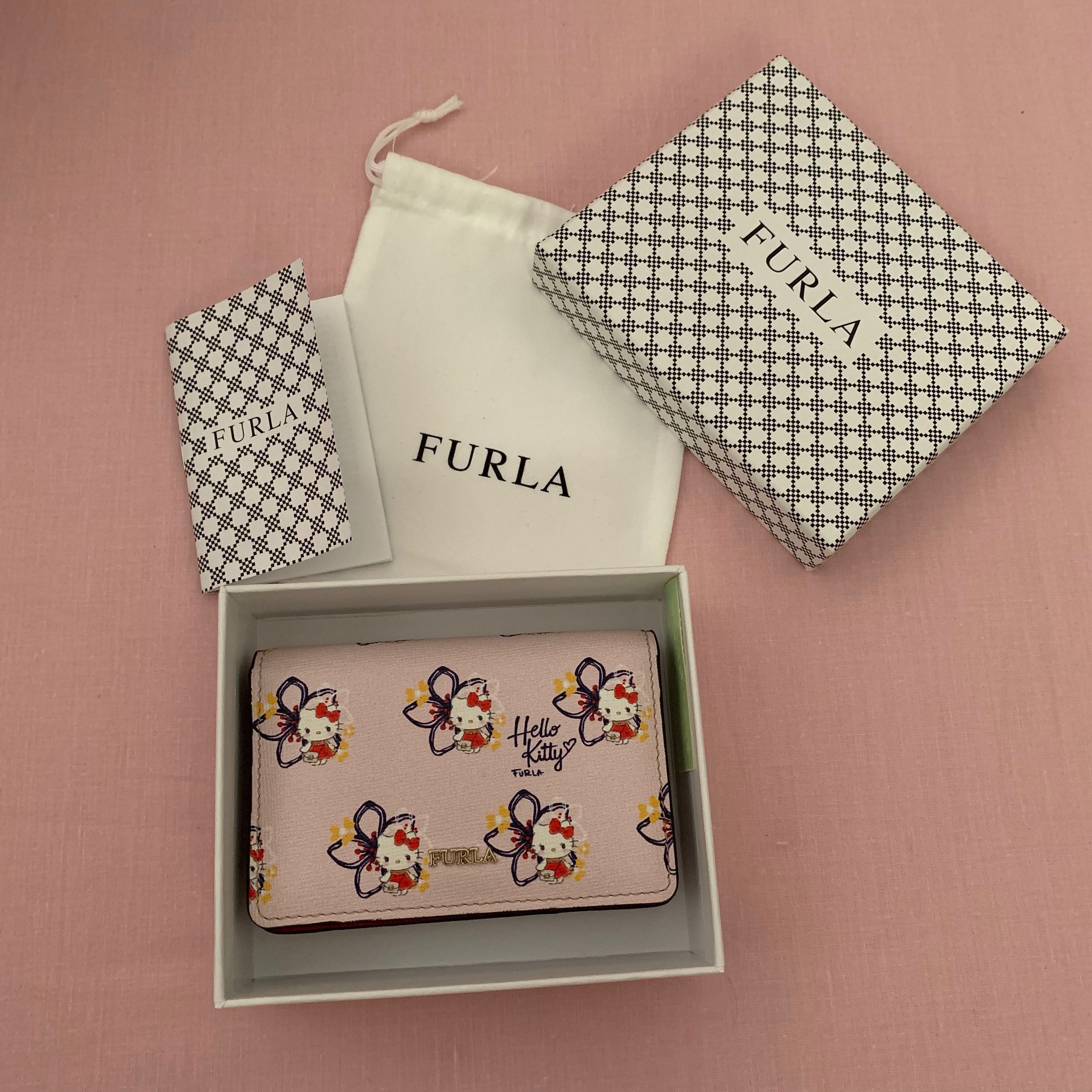 Furla hello kitty hotsell card holder