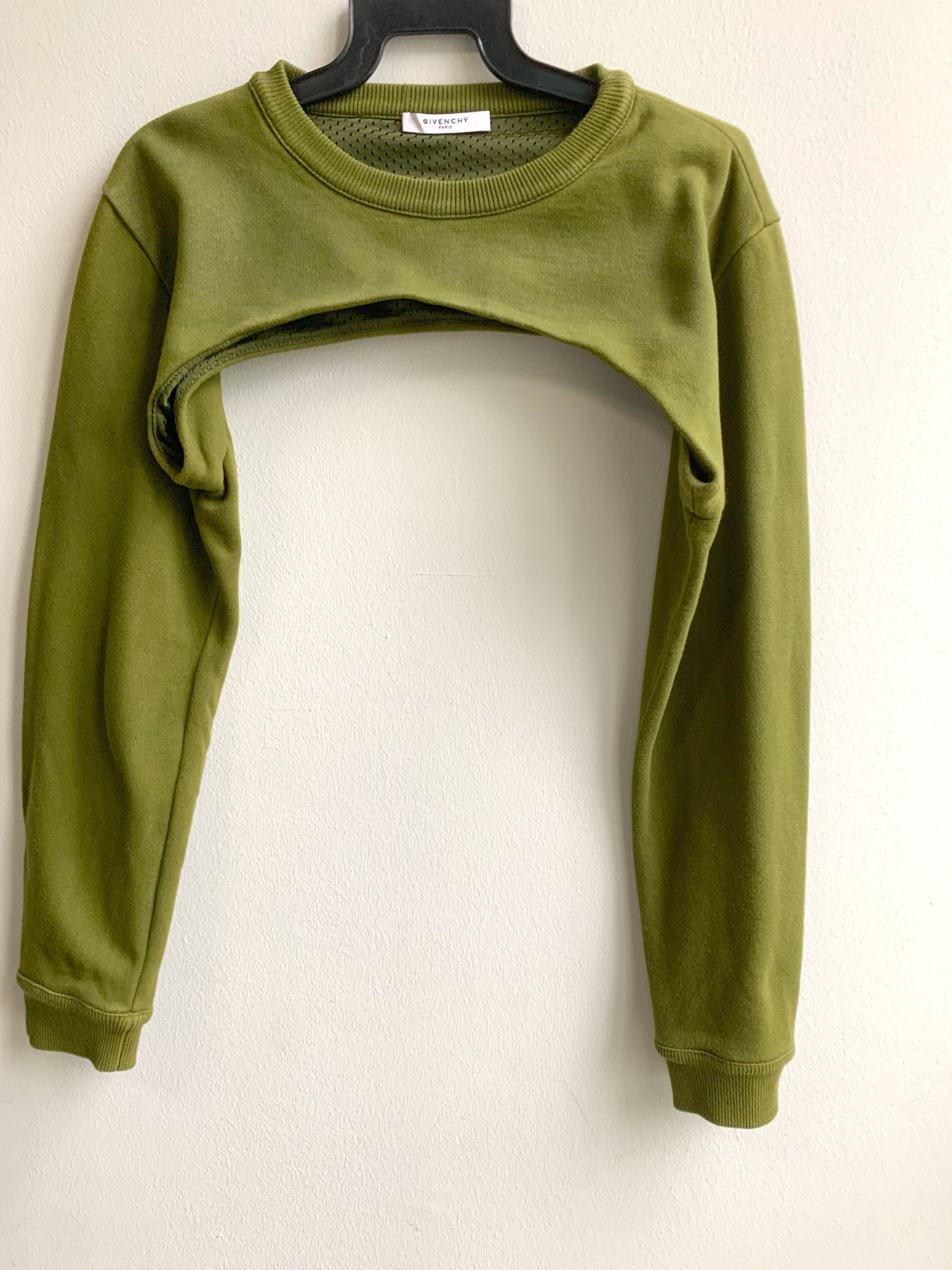 Givenchy cropped new arrivals sweater