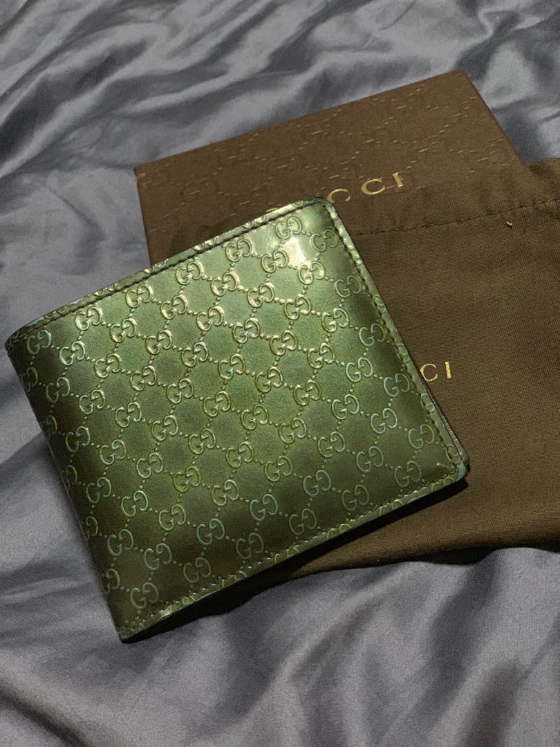 Gucci Green Wallets for Men