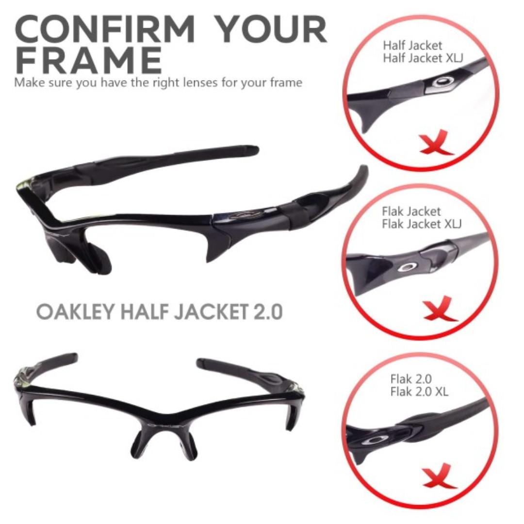 Half Jacket  Black POLARIZED Walleva Replacement Lenses for Oakley Half  Jacket  Sunglasses, Sports Equipment, Sports & Games, Water Sports on  Carousell