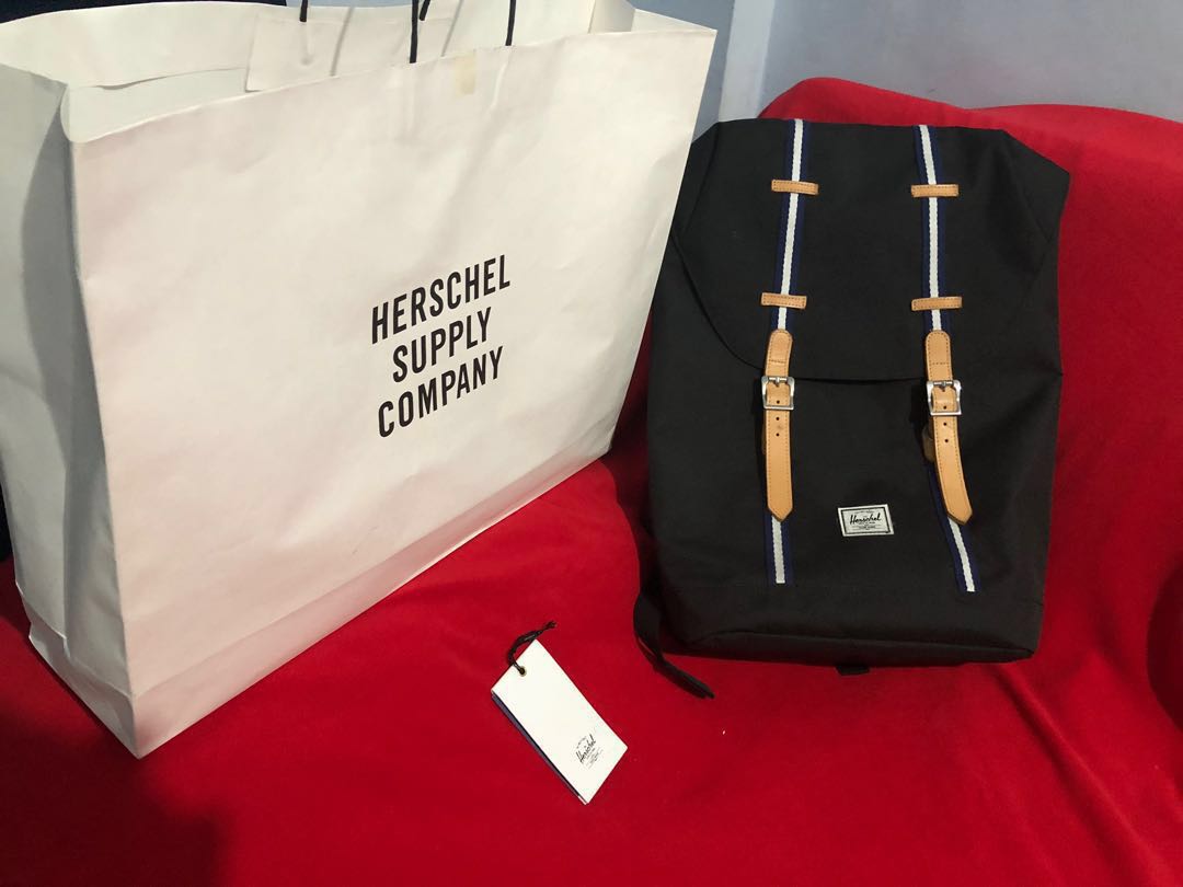 Herschel store paper bag